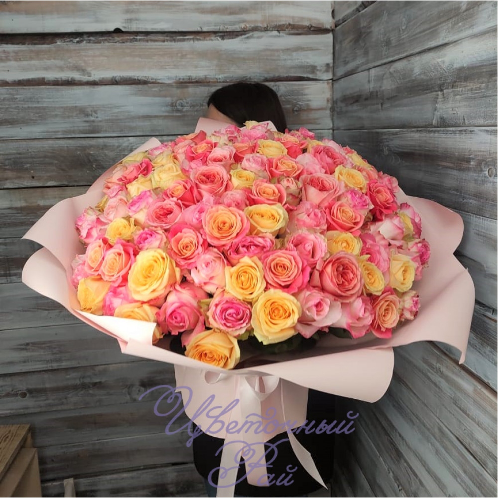 101 Голландская роза "На бис!" - купить цветы в Ялте